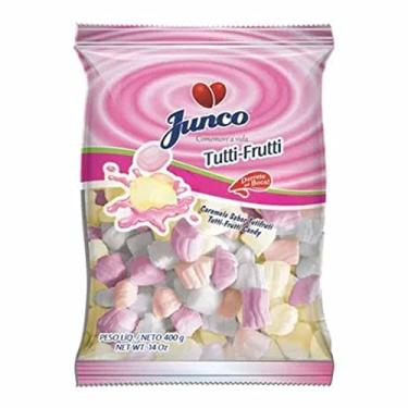 Imagem de Bala de Coco Tutti Frutti 400g - Junco