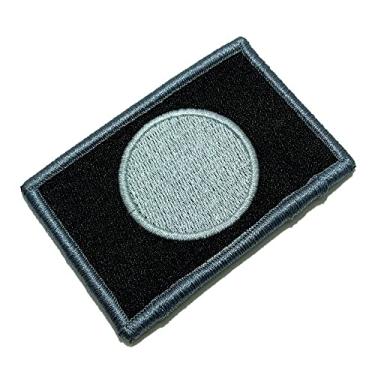 Imagem de BP0058V02 Bandeira Japão Patch Bordado Fecho Contato
