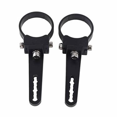 Imagem de Braçadeiras de suporte de montagem Suuonee, tubo de alumínio de 2,54 cm a 7,62 cm, suporte de montagem de barra de rolo, suporte de braçadeiras de LED para carro, caminhão, luz de trabalho off-road (5 cm)