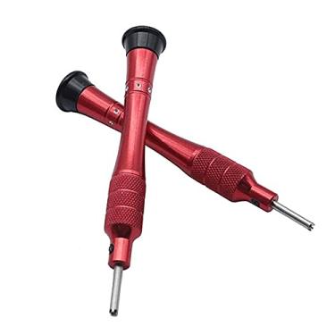 Imagem de MOOKEENONE 1 x Chave de Fenda de Relógio de Aço de 2,6 mm com Raios de Vários Tamanhos, Pulseira de Relojoeiro, Moldura Remoção Aberta Ferramenta de Reparo para Richard Mille, 3 Spokes