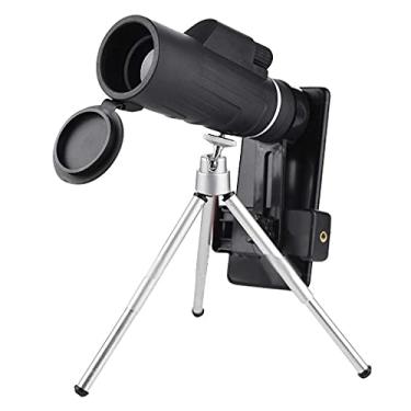 Imagem de Telescópio Observando, Caminhando, Explorando, Zoom Óptico HD Lente Monocular Telescópio + Tripé + Clipe Para Telefone Universal Adequado para, Vela, Observação de Pássaros Double the comfort