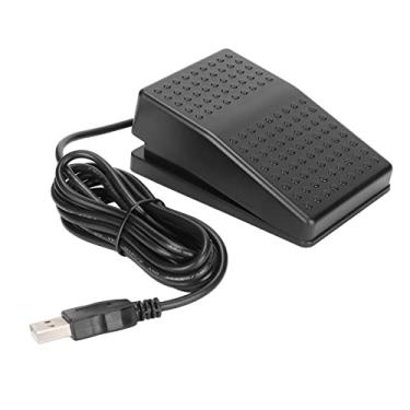 Imagem de Pedal de pé USB, botão de entrada gigante, pedal de pedalinho, pedal de pé, teclado programável personalizado, jogo de mouse, ação, pedal com interface USB, pedal usb Botão Entrar Gigante Pedal P