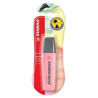 Imagem de Marcador de Texto Stabilo BOSS Pastel, Cerejeira Rosa, Blister com 1 unidade