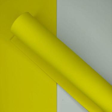 Imagem de Pacote 05 Folhas Eva 4mm 40x48 Make+ Amarelo