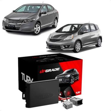 Imagem de Módulo de Vidro Tury Automotivo Antiesmagante Carro City Até 2014 / New Fit 2009 a 2014 Tury PRO 4.8A