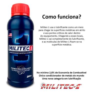 Imagem de Oleo motor militec 1 200ml 3 unidades