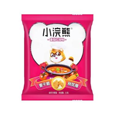 Imagem de Snacks de lazer ricos em sabor, macarrão crocante, sabor clássico de sopa de tomate 35 g x 5 peças, 35 g x 5 peças