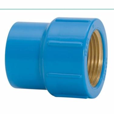 Imagem de LUVA 25MM X 3/4" AZUL COM BUCHA LATÃO - KRONA