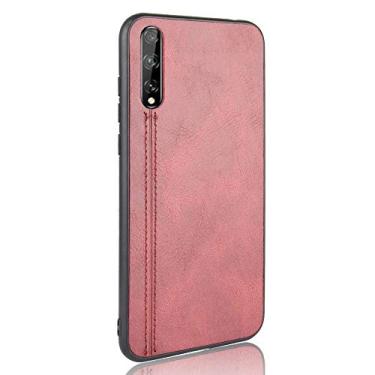 Imagem de Capa para celular Huawei Enjoy 10S Proteção robusta 360° Capa de couro suave para Huawei Enjoy 10S