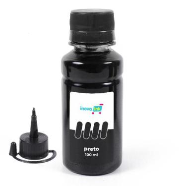 Imagem de Tinta Compatível Para Impressora DCP-T720DW 100ml Black Inova Ink