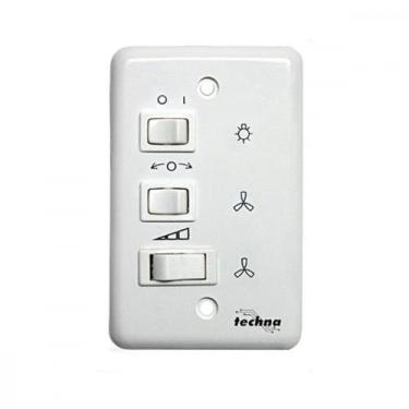 Imagem de Controle Ventilador Techna Capacitivo 127V Branco Vt-007, Branco, 110V