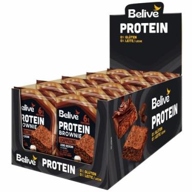 Imagem de Brownie 6g Protein Capuccino Sem Glúten Sem Leite Sem Açúcar Belive co