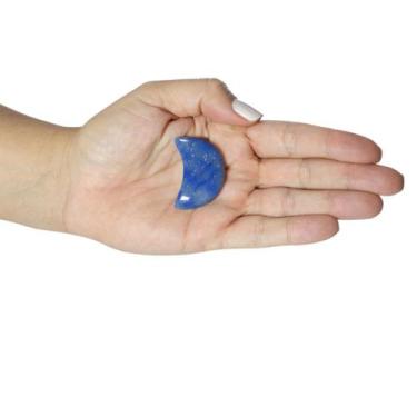 Imagem de MINI LUA - QUARTZO AZUL (2,5 a 4)cm - GOMES CRYSTALS