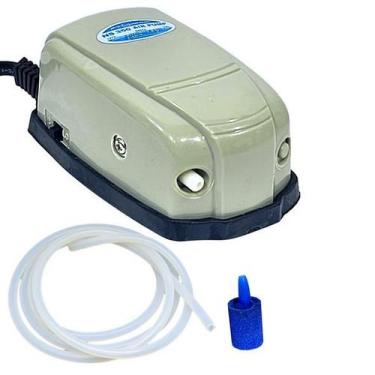 Imagem de Bombinha oxigenador compressor de ar para aquários 3 lm - MINJIANG, 22