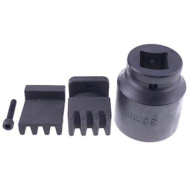Imagem de BLUESUNSOLAR Substituição de ferramenta de bloqueio de volante de 36 mm para motor Duramax 6.6L