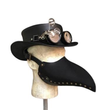 Imagem de Máscara Peste Negra Corvo Steampunk Festa Fantasia E Halloween - MB