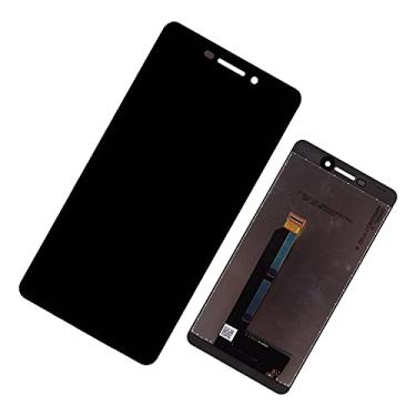 Imagem de Duotipa Tela sensível ao toque com digitalizador LCD compatível com Nokia 6.1 2018 TA-1043 TA-1045 14.0 cm LCD Touch Screen Display Digitalizador Assembléia