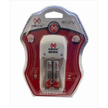 Imagem de Carregador De Pilhas Cp32+ Pilhas Aaa Bivolt + Pilhas Aa - DC IMPORTAÇ