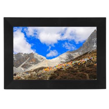 Imagem de Porta-retratos digital, tela sensível ao toque IPS HD de 10,1 polegadas, rotação automática, porta-retratos digital com 32 GB de armazenamento integrado, porta-retratos (Plugue