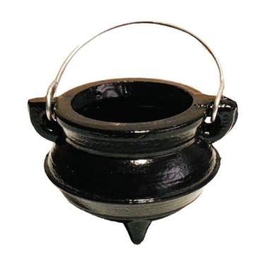 Imagem de Caldeirão De Bruxa Wicca Ferro Pequeno Resistente Ao Fogo - Equilíbrio