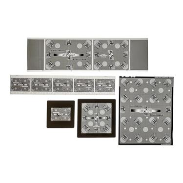 Imagem de Precision Pro: Complete Vlads Test Target Suite. Inclui todos os alvos (slide e tira de 35 mm, 6 x 7, 6 x 9, 4 x 5) para digitalização da câmera.