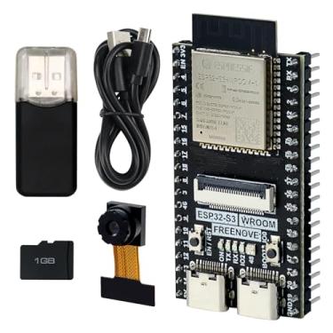 Imagem de Freenove Placa CAM ESP32-S3-WROOM (compatível com Arduino IDE), câmera integrada sem fio, código Python C, tutorial detalhado, projetos de exemplo