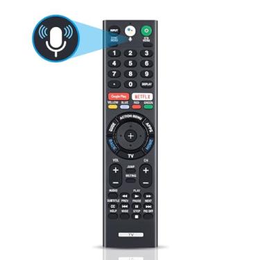 Imagem de Substituição para controle remoto Sony Bravia TV com controle de voz, para Sony RMF-TX300U 4K Smart HDTV XBR-49X800E XBR-55X800E XBR-55X850D XBR-65X850E XBR-85X850D XBR-43X800E XBR-65X9300E D XBR-7