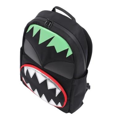 Imagem de Mochila LED Mysterious Eyes, Mochila para Laptop à Prova D'água Programável de Grande Capacidade, Destaca-se na Multidão, Tela LED 32x64, Conectividade Com Aplicativo SPOTLED