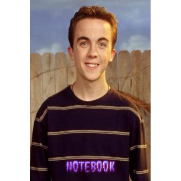 Imagem de Notebook : Frankie Muniz Lined Diary, Ruled Notebook and Writing Journal Notepad Gift Thankgiving Notebook #35