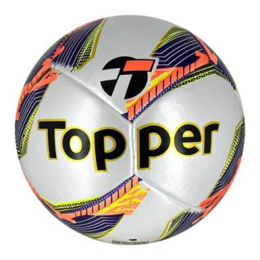 Imagem de Bola De Futsal Topper Dominator Pró, Laranja, Violeta