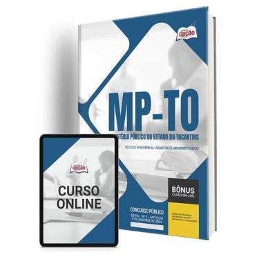 Imagem de Apostila MP-TO 2024 - Técnico ministerial: assistente administrativo -