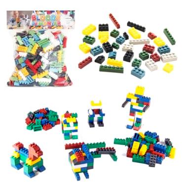 Imagem de blocos de montar 36 a 400 peças Construção Brinquedos Educativos Didatico Infantil De Encaixar (200 peças)
