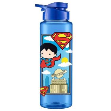 Imagem de Garrafinha De Agua Squeeze infantil 750ml De Plástico Personalizado Di