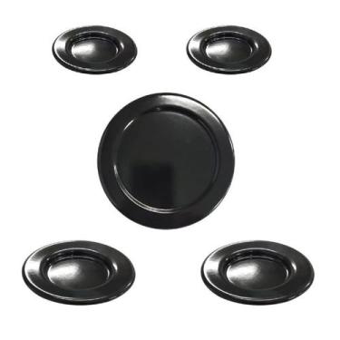Imagem de Kit Espalhadores Tampinhas Fogão Atlas Fastcook 5 Bocas