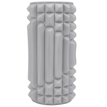 Imagem de Pillow cervical de ioga com 64 pontos de massagem Pillow de suporte do pescoço para alívio da coluna vertebral e melhor travesseiro ortopédico ergonômico do sono (Grey)