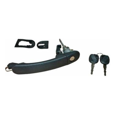 Imagem de Macaneta ext diant c/ chave perfil maxion preto gol 98 /. -- - METALSY