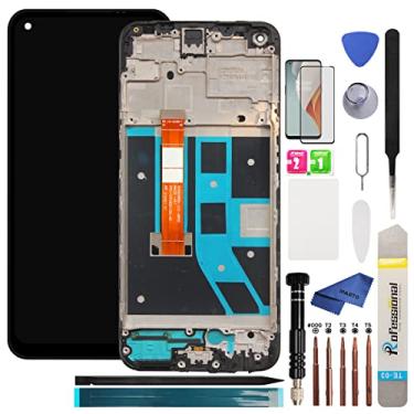 Imagem de iParto Kit de substituição de tela LCD de 6,5 polegadas para OnePlus 1+ Nord N100 com moldura para Nord N100 BE2013 BE2015 BE2011 BE2012 LCD Display Touch Screen digitalizador com ferramentas
