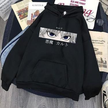 Imagem de Blusa Moletom Canguru Hunterxhunter Killua Zoldyck Unissex - Use Nerd,