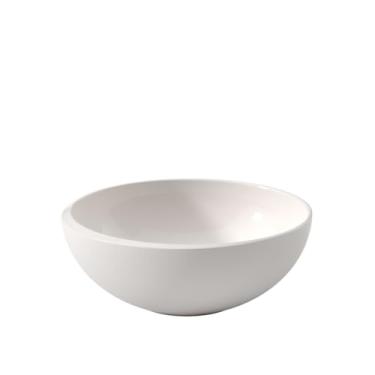 Imagem de Villeroy & Boch NewMoon BOL Tigela moderna para cereais, sopas, salada ou sobremesas feita de porcelana premium, pode ser lavada na lava-louças, branca, 750 ml