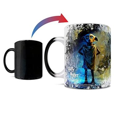 Imagem de Morphing Mugs Caneca de cerâmica Harry Potter (Dobby), preta