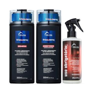 Imagem de Kit TRUSS Frizz Zero Uso Obrigatório Miracle Summer (3 Produtos)
