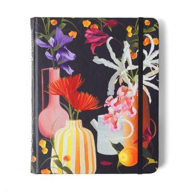 Imagem de Caderno Organizador A5 Cicero - Pautado & Pontado Ateliê Preto