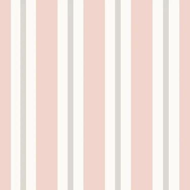 Imagem de Papel De Parede Revoada Listrado Rosa E Cinza 4459