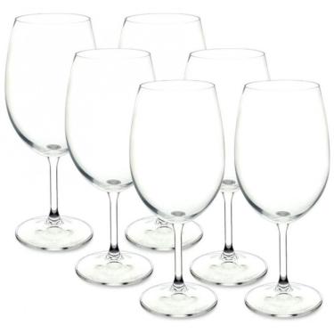 Imagem de Conjunto De Taças Para Água Bohemia Anna 580 Ml 6 Peças Transparente