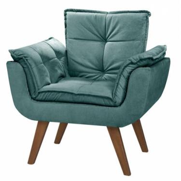 Imagem de Poltrona Opala Azul Turquesa - DSALA