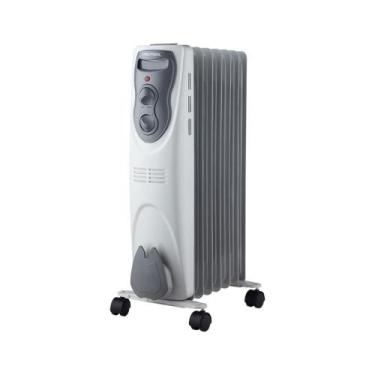 Imagem de Aquecedor a Óleo Doméstico Premium Cinza 1500W - Ventisol, 110V