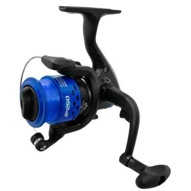Imagem de Molinete JP250 1 Rolamento 5.1:1 Jaú Pesca, Azul