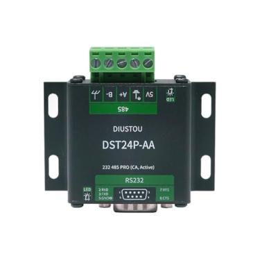 Imagem de diustou SP3232 SP3485 Chip RS232 para RS485 Conversor Isolado Módulo Serial 2Mbps Caixa de Alumínio de Alta Velocidade DB9 Interface para Terminal