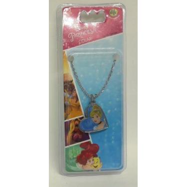 Imagem de Acessórios Colar Pulseira Metálicos Princesas Disney - DTC Brinquedos,