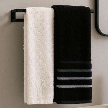 Imagem de Porta Toalhas Strassis Design SD-4003 Metal Cor: Preto